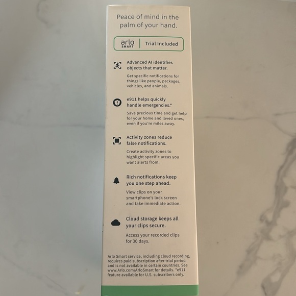 NIB NWT Arlo Wired Video Doorbell - Picture 4 of 7